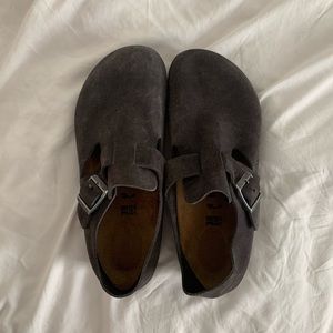 BIRKENSTOCK LONDON SUEDE size 38 NWOT